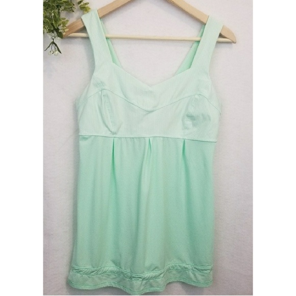 lululemon athletica Tops - Lululemon • Mint Tame Me Tank Top size 10